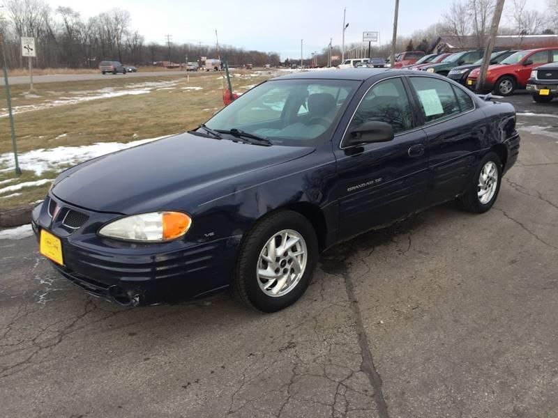 2001 Pontiac Grand Am SE1 4dr Sedan In Menasha WI Sunshine Auto Sales