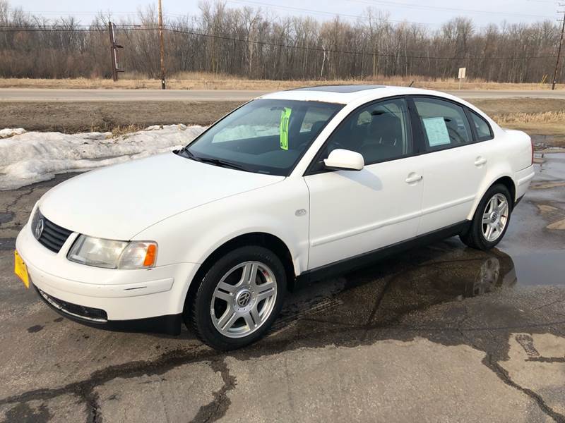 2001 Volkswagen Passat GLX V6 4dr Sedan In Menasha WI Sunshine Auto Sales