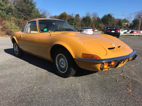 1972 Opel Gt for sale at Clair Classics in Westford MA