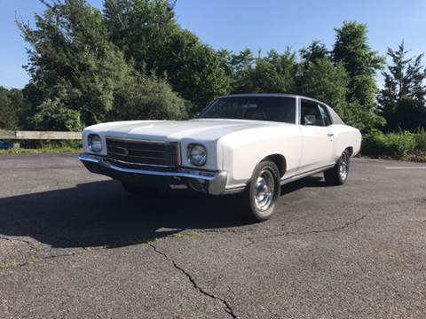 1970 Chevrolet Monte Carlo for sale at Clair Classics in Westford MA