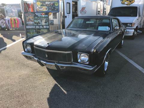 1971 Chevrolet Monte Carlo for sale at Clair Classics in Westford MA