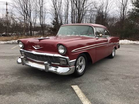 1956 Chevrolet Bel Air for sale at Clair Classics in Westford MA