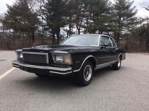 1978 Chevrolet Monte Carlo for sale at Clair Classics in Westford MA