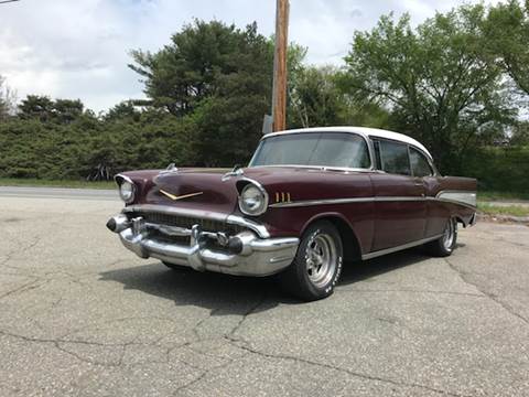 1957 Chevrolet Bel Air for sale at Clair Classics in Westford MA
