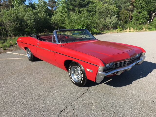 1968 Chevrolet Impala for sale at Clair Classics in Westford MA