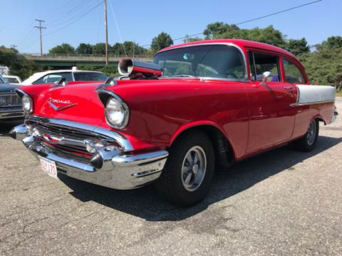 1957 Chevrolet Bel Air for sale at Clair Classics in Westford MA