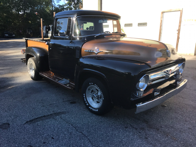 1956 Ford F-100 for sale at Clair Classics in Westford MA
