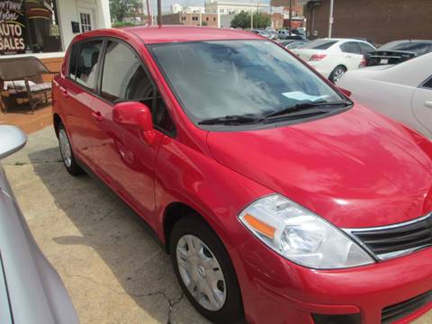 2012 Nissan Versa for sale at DOWNTOWN MOTORS in Macon GA