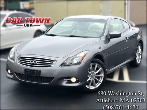 2012 Infiniti G37 Coupe for sale at Car Town USA in Attleboro MA