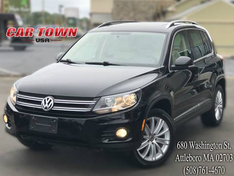 2012 Volkswagen Tiguan for sale at Car Town USA in Attleboro MA