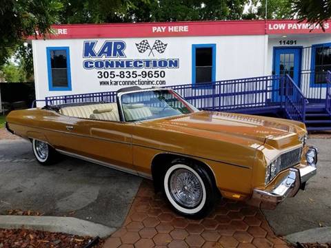 1973 Chevrolet Caprice for sale at Kar Connection in Miami FL