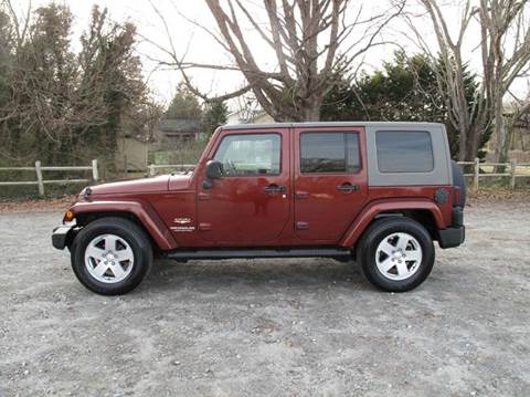 2007 Jeep Wrangler Unlimited for sale at Mater's Motors in Stanley NC