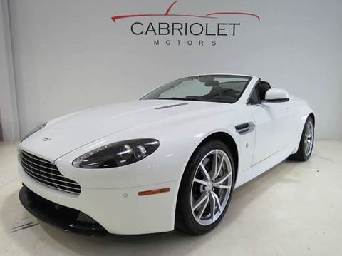 2012 Aston Martin V8 Vantage for sale at Cabriolet Motors in Raleigh NC
