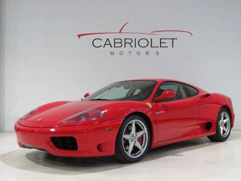 2000 Ferrari 360 Modena for sale at Carolina Exotic Cars & Consignment Center in Raleigh NC
