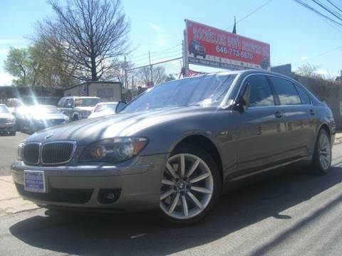 2007 BMW 7 Series for sale at SF Motorcars in Staten Island NY