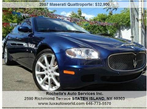 2007 Maserati Quattroporte for sale at SF Motorcars in Staten Island NY