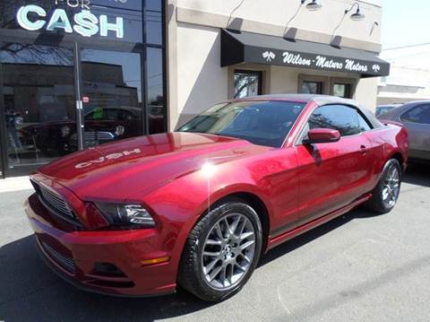 2014 Ford Mustang for sale at Wilson-Maturo Motors in New Haven CT