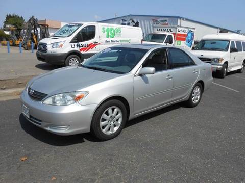2002 Toyota Camry for sale at Sutherlands Auto Center in Rohnert Park CA