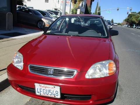 1998 Honda Civic for sale at West Auto Sales in Belmont CA