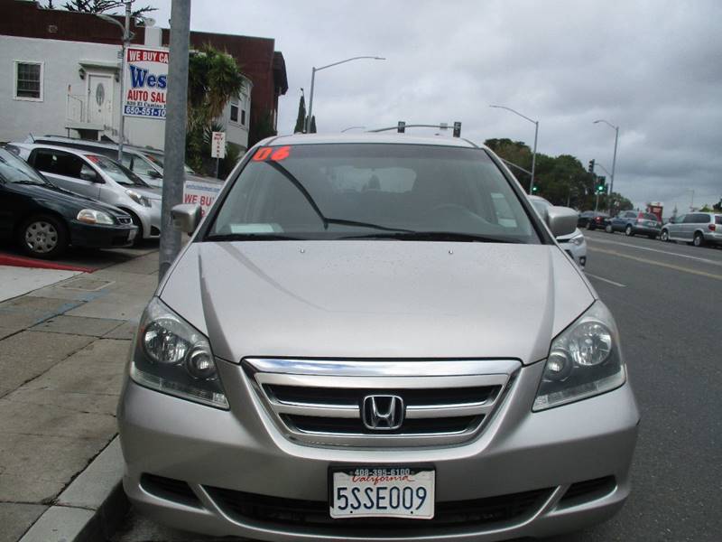 2006 Honda Odyssey for sale at West Auto Sales in Belmont CA