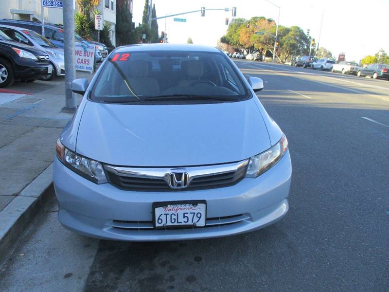 2012 Honda Civic for sale at West Auto Sales in Belmont CA