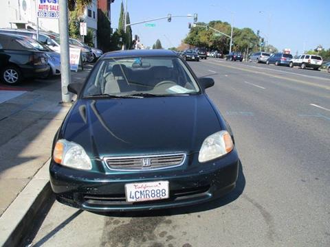 1998 Honda Civic for sale at West Auto Sales in Belmont CA