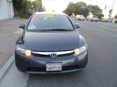 2007 Honda Civic for sale at West Auto Sales in Belmont CA