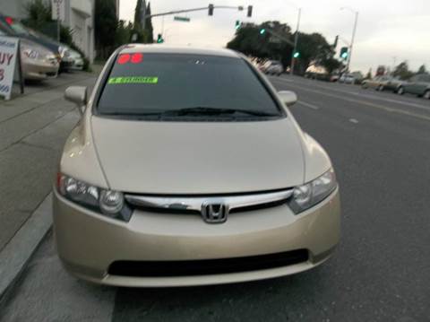 2008 Honda Civic for sale at West Auto Sales in Belmont CA