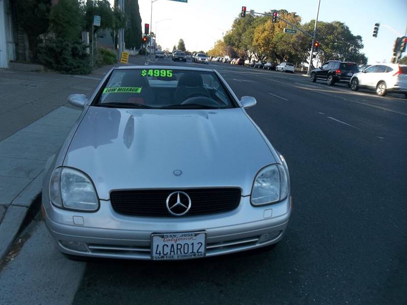 1998 Mercedes-Benz SLK for sale at West Auto Sales in Belmont CA