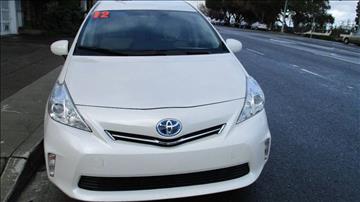 2012 Toyota Prius v for sale at West Auto Sales in Belmont CA