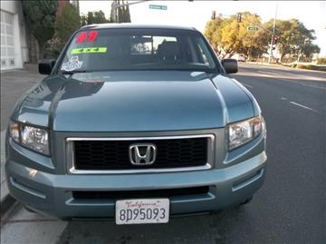 2007 Honda Ridgeline for sale at West Auto Sales in Belmont CA