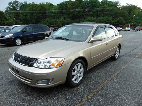 2002 Toyota Avalon for sale at C & J Auto Sales in Hudson NC