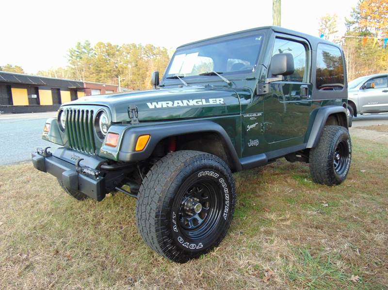 1998 Jeep Wrangler for sale at C & J Auto Sales in Hudson NC