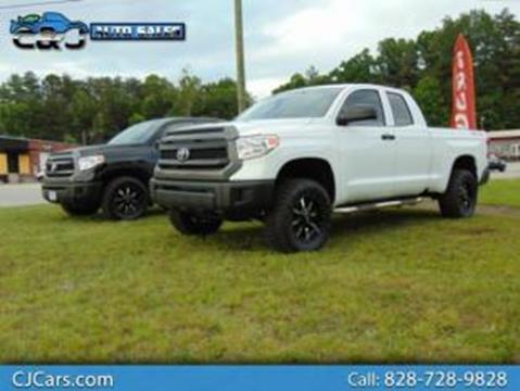 2015 Toyota Tundra for sale at C & J Auto Sales in Hudson NC