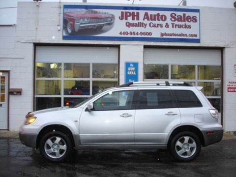 2003 Mitsubishi Outlander for sale at JPH Auto Sales in Eastlake OH