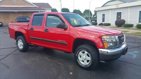 2005 GMC Canyon for sale at Clarks Auto Sales in Connersville IN