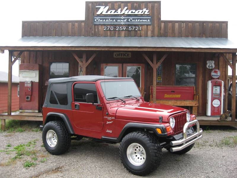 1999 Jeep Wrangler for sale at Nashcar in Leitchfield KY