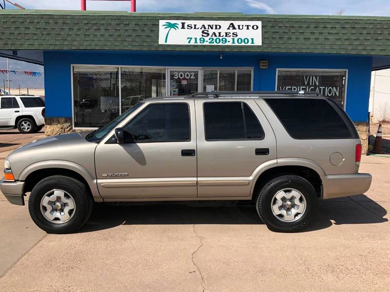 2004 Chevrolet Blazer Ls 4wd 4dr Suv In Colorado Springs Co