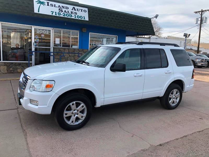 2010 Ford Explorer 4x4 Xlt 4dr Suv In Colorado Springs Co Island
