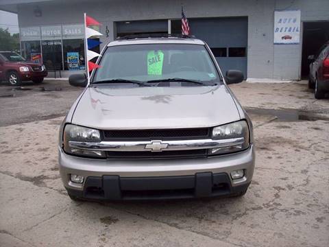 2002 Chevrolet TrailBlazer for sale at Shaw Motor Sales in Kalkaska MI
