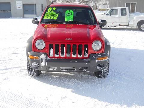 2002 Jeep Liberty for sale at Shaw Motor Sales in Kalkaska MI