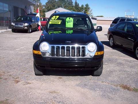 2007 Jeep Liberty for sale at Shaw Motor Sales in Kalkaska MI