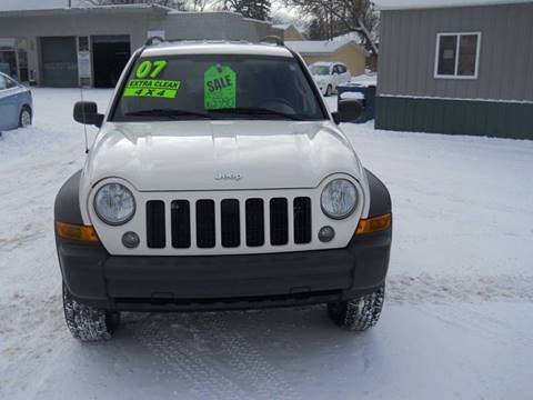 2007 Jeep Liberty for sale at Shaw Motor Sales in Kalkaska MI