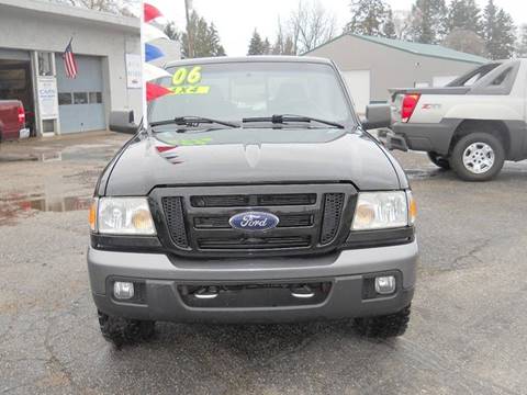 2006 Ford Ranger for sale at Shaw Motor Sales in Kalkaska MI