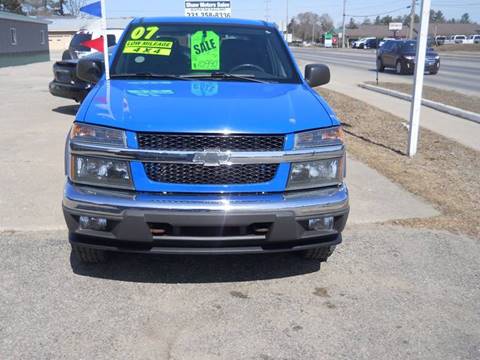 2007 Chevrolet Colorado for sale at Shaw Motor Sales in Kalkaska MI
