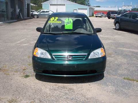 2002 Honda Civic for sale at Shaw Motor Sales in Kalkaska MI