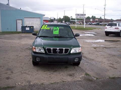 2002 Subaru Forester for sale at Shaw Motor Sales in Kalkaska MI