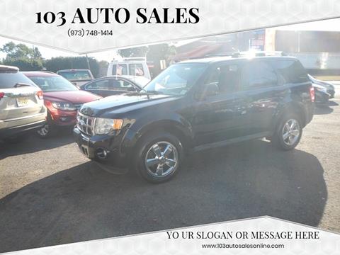 2011 Ford Escape for sale at 103 Auto Sales in Bloomfield NJ
