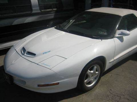 1995 Pontiac Firebird for sale at B. Fields Motors, INC in Pittsburgh PA