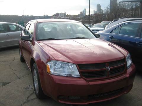 2008 Dodge Avenger for sale at B. Fields Motors, INC in Pittsburgh PA